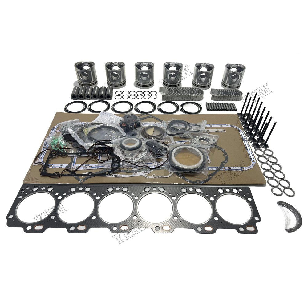 24V 6CT Piston W Ring Kit Gasket Set Main Connecting rod bearings Set Valve Train For Cummins