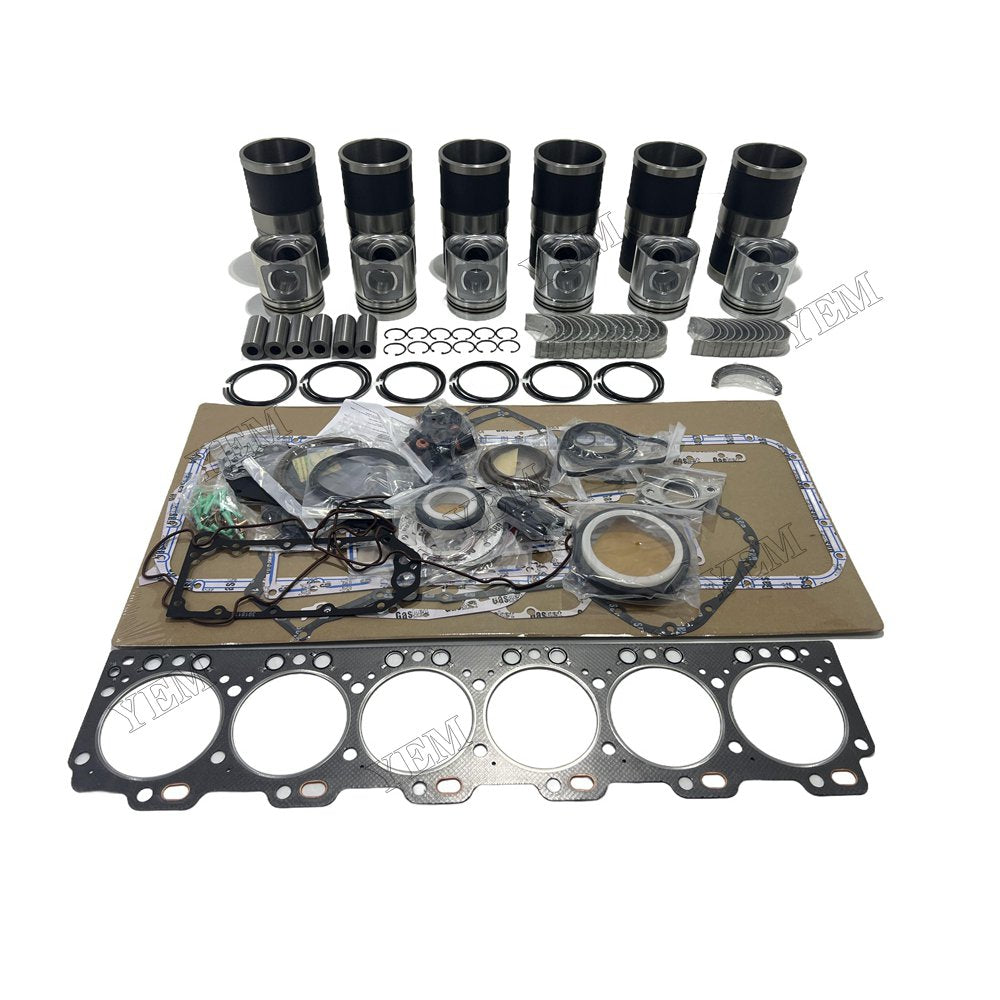 24V Full Repair Kit With Gasket Set Main Rod bearings For Cummins 6CT Engine