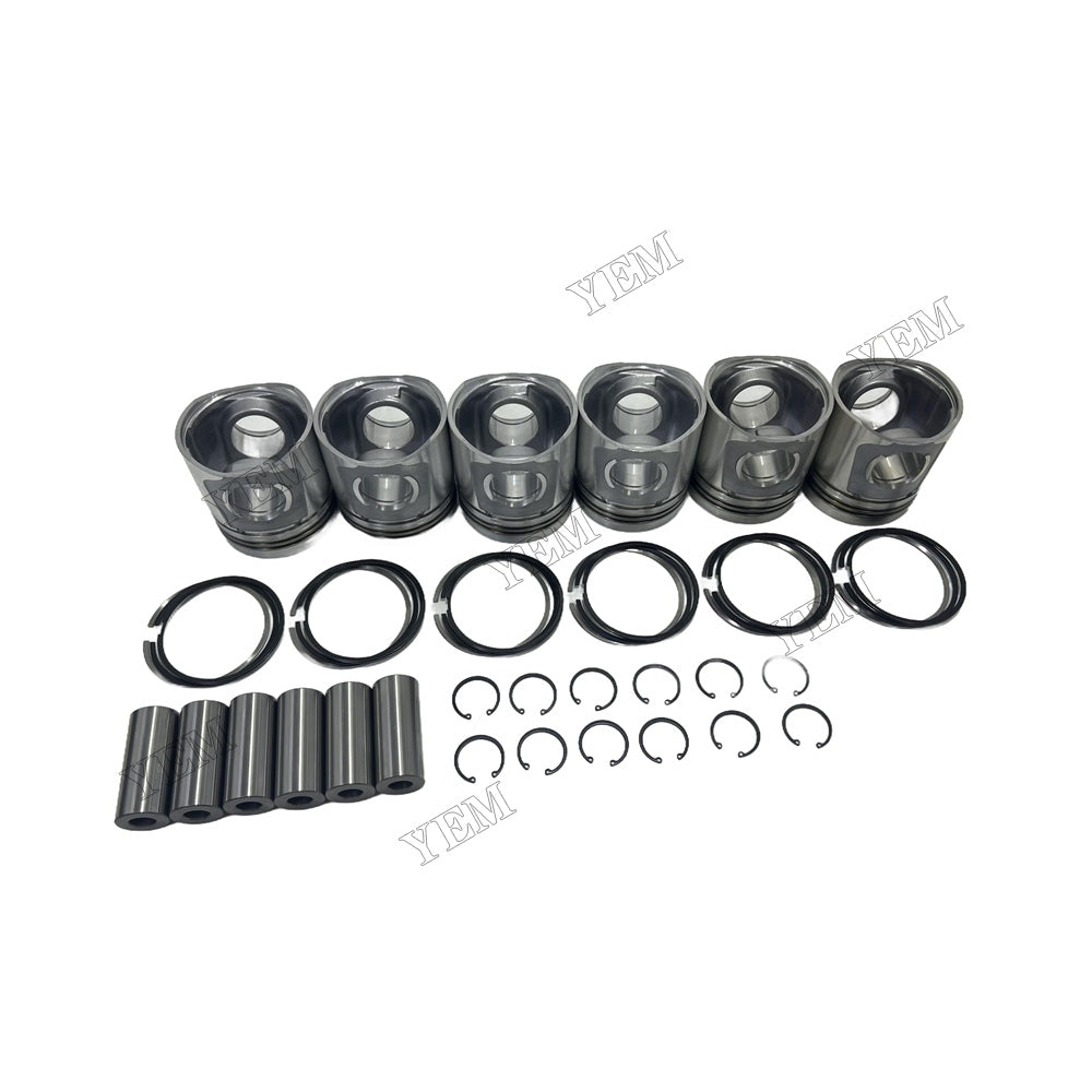 24V Piston and piston ring set For Cummins 6CT Engine Foe Cummins