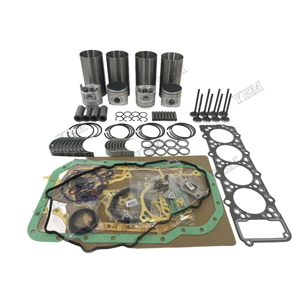4M40 Overhaul Rebuild Kit Gasket Main and Connecting rod bearings Valve Kit For Mitsubishi