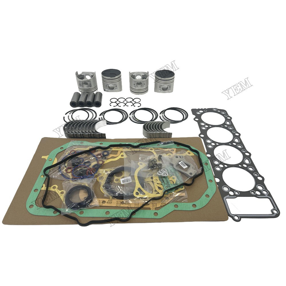 4M40 Piston and piston ring set Gasket kit main and connecting rod bearings For Mitsubishi