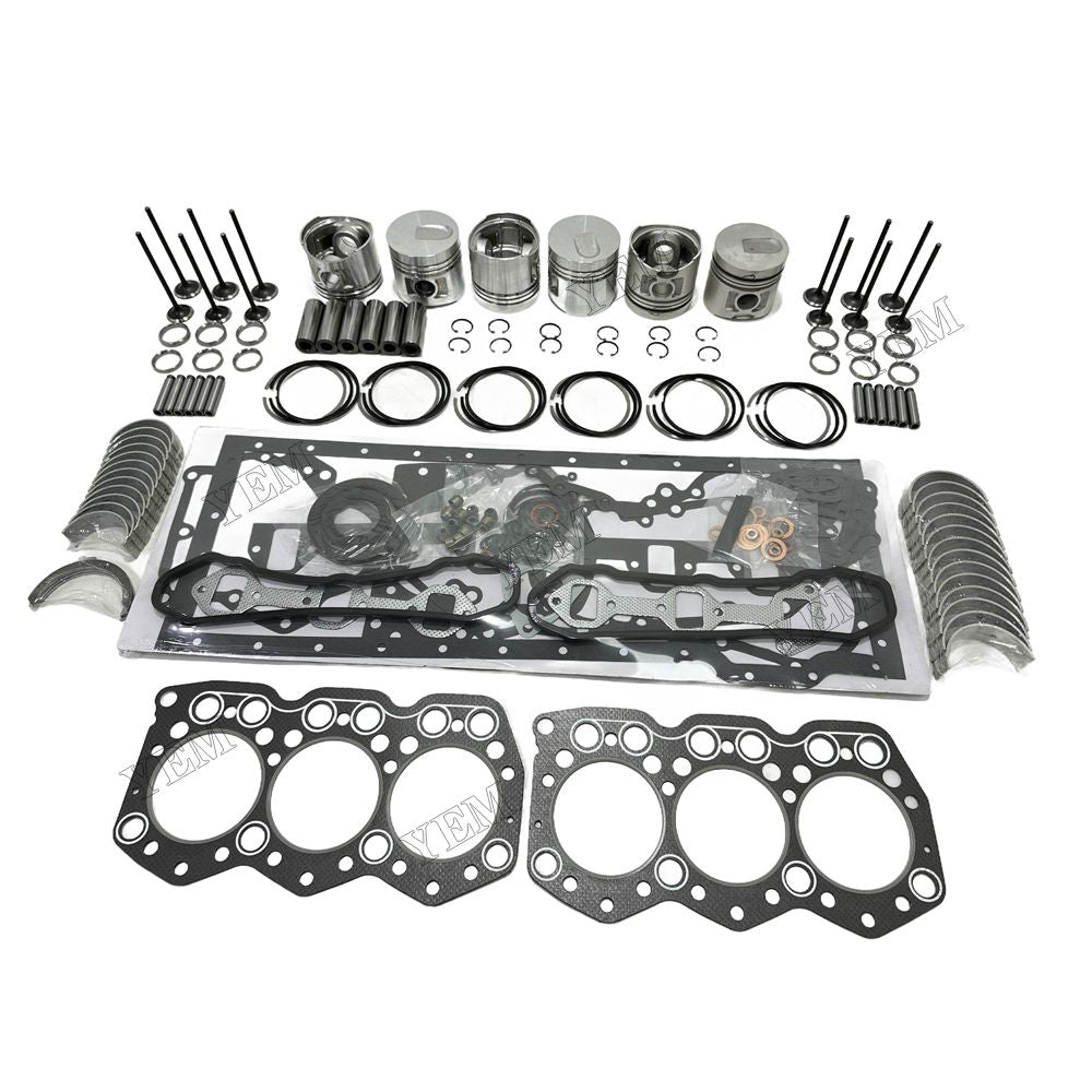 S6E2 Piston W Ring Kit Gasket Set Main Connecting rod bearings Set Valve Train For Mitsubishi