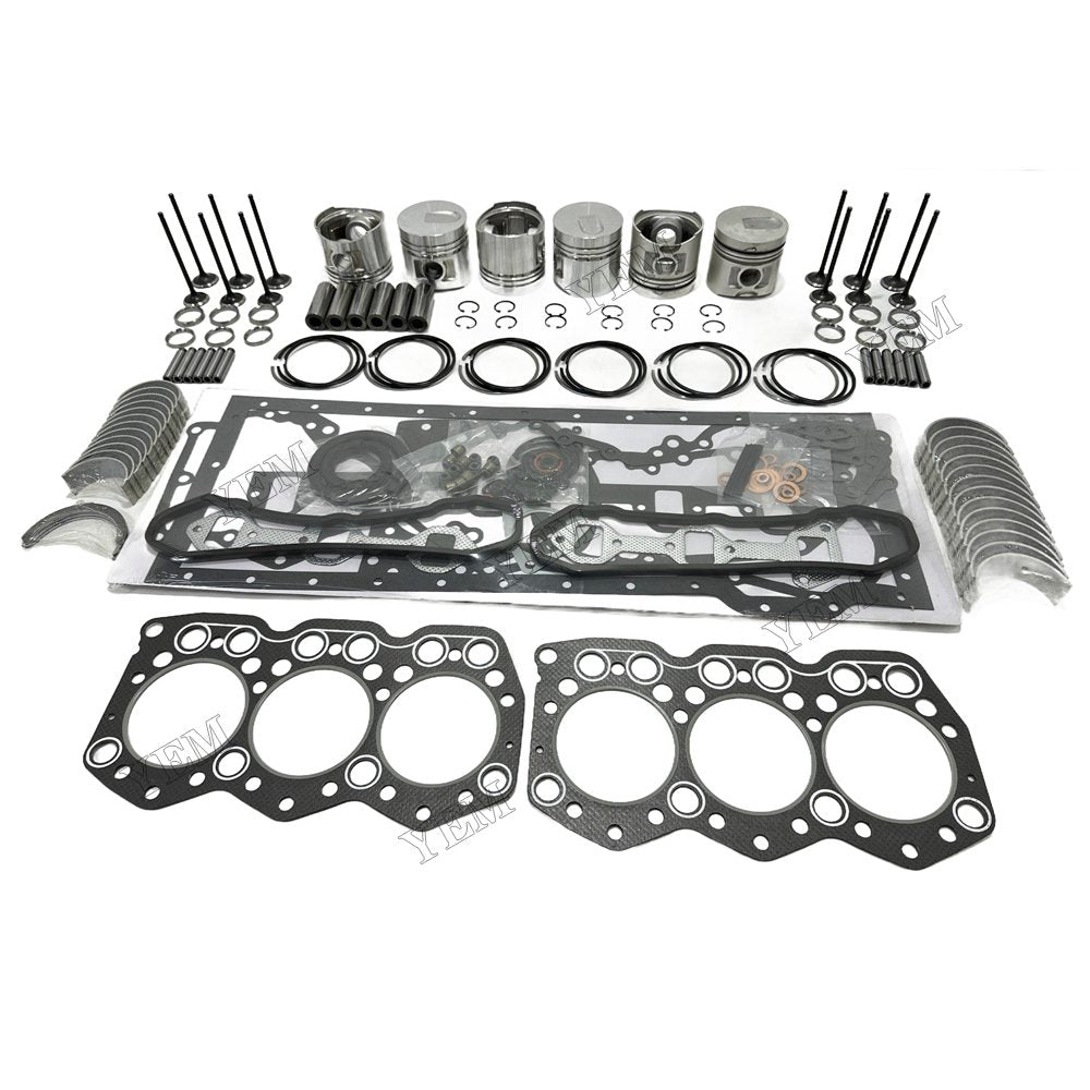 S6E2 Piston W Ring Kit Gasket Set Main Connecting rod bearings Set Valve Train For Mitsubishi Foe Mitsubishi