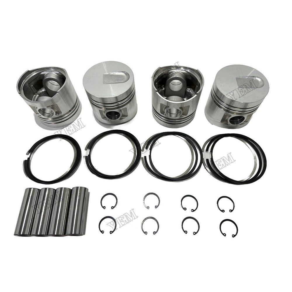 S4E Piston and piston ring set For Mitsubishi