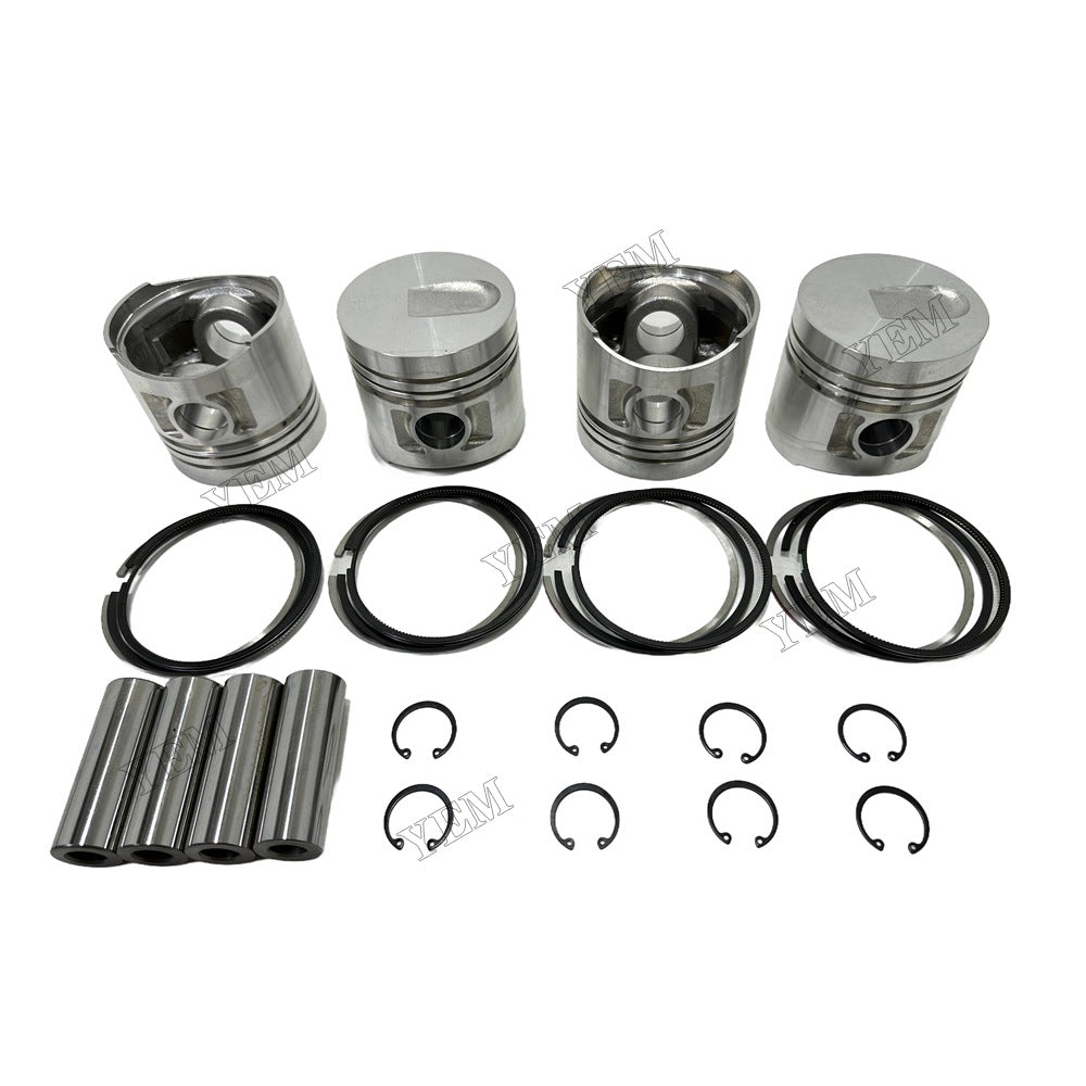 S4E Piston and piston ring set For Mitsubishi Foe Mitsubishi