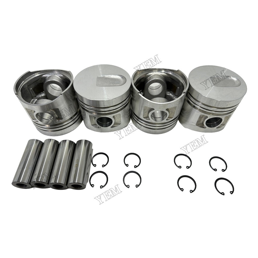 S4E Piston and piston ring set For Mitsubishi Foe Mitsubishi