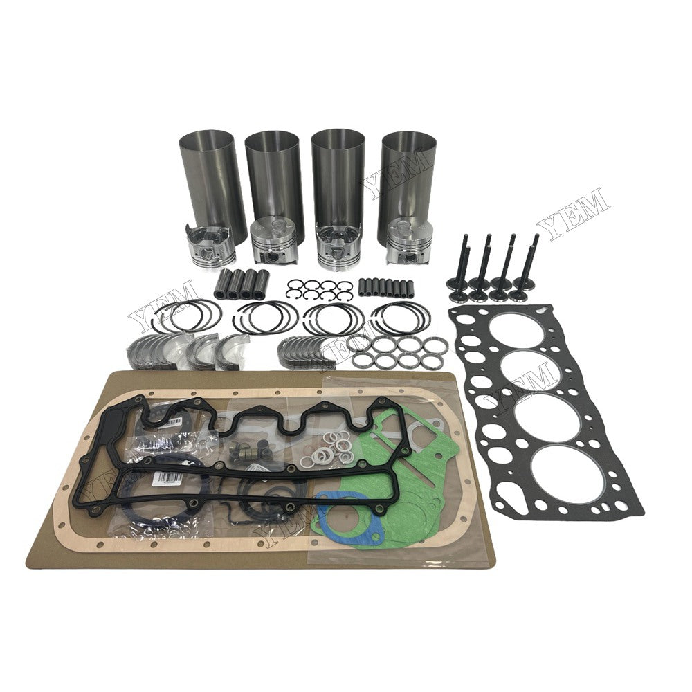 4LB1 Overhaul Rebuild Kit Gasket Main and Connecting rod bearings Valve Kit For Isuzu