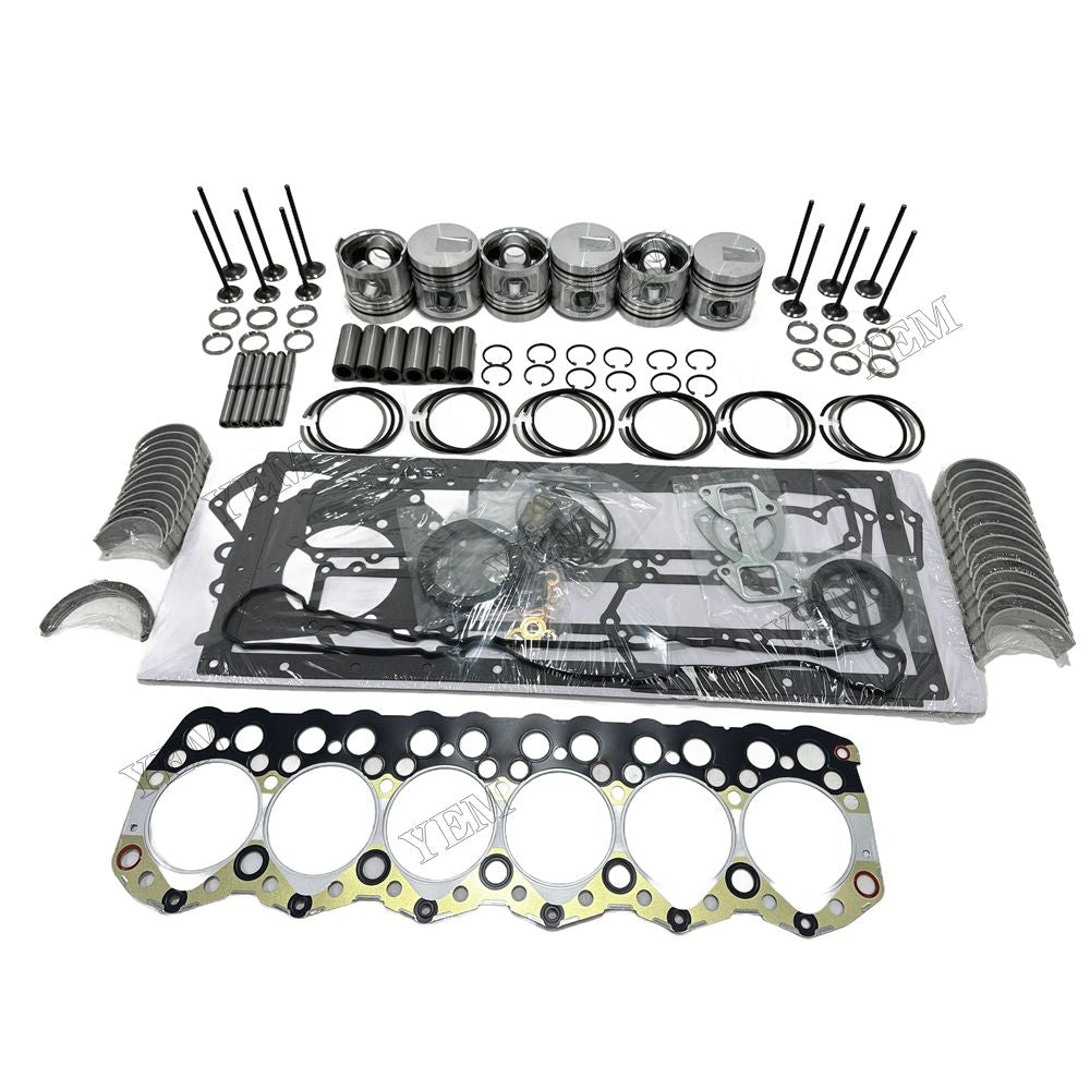 S6S Piston W Ring Kit Gasket Set Main Connecting rod bearings Set Valve Train For Mitsubishi Foe Mitsubishi