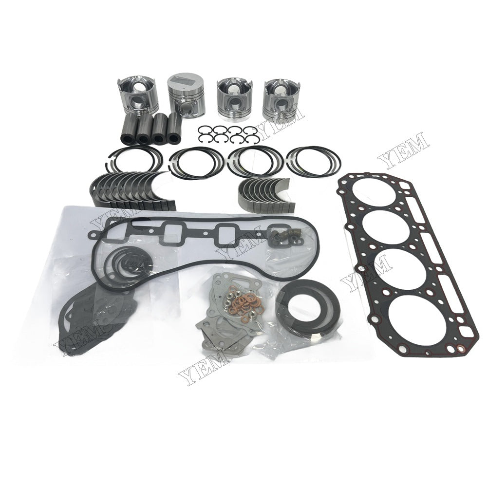Piston and piston ring set Gasket kit main and connecting rod bearings For Cummins A2300 Engine