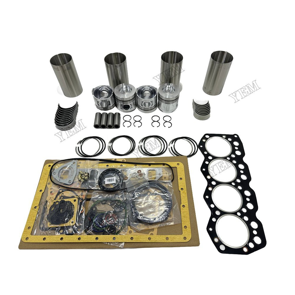 Complete Engine Rebuild Kit With Gasket Bearing For Mitsubishi S4K Engine Foe Mitsubishi