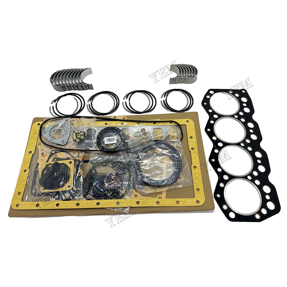 S4K Piston ring set Gasket kit main and connecting rod bearings For Mitsubishi
