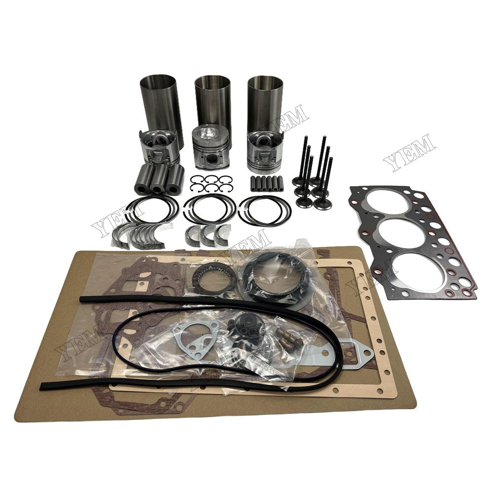 TK395 Engine Overhaul Kit Main And Rod bearings Gasket Set Valve Guide For Komatsu