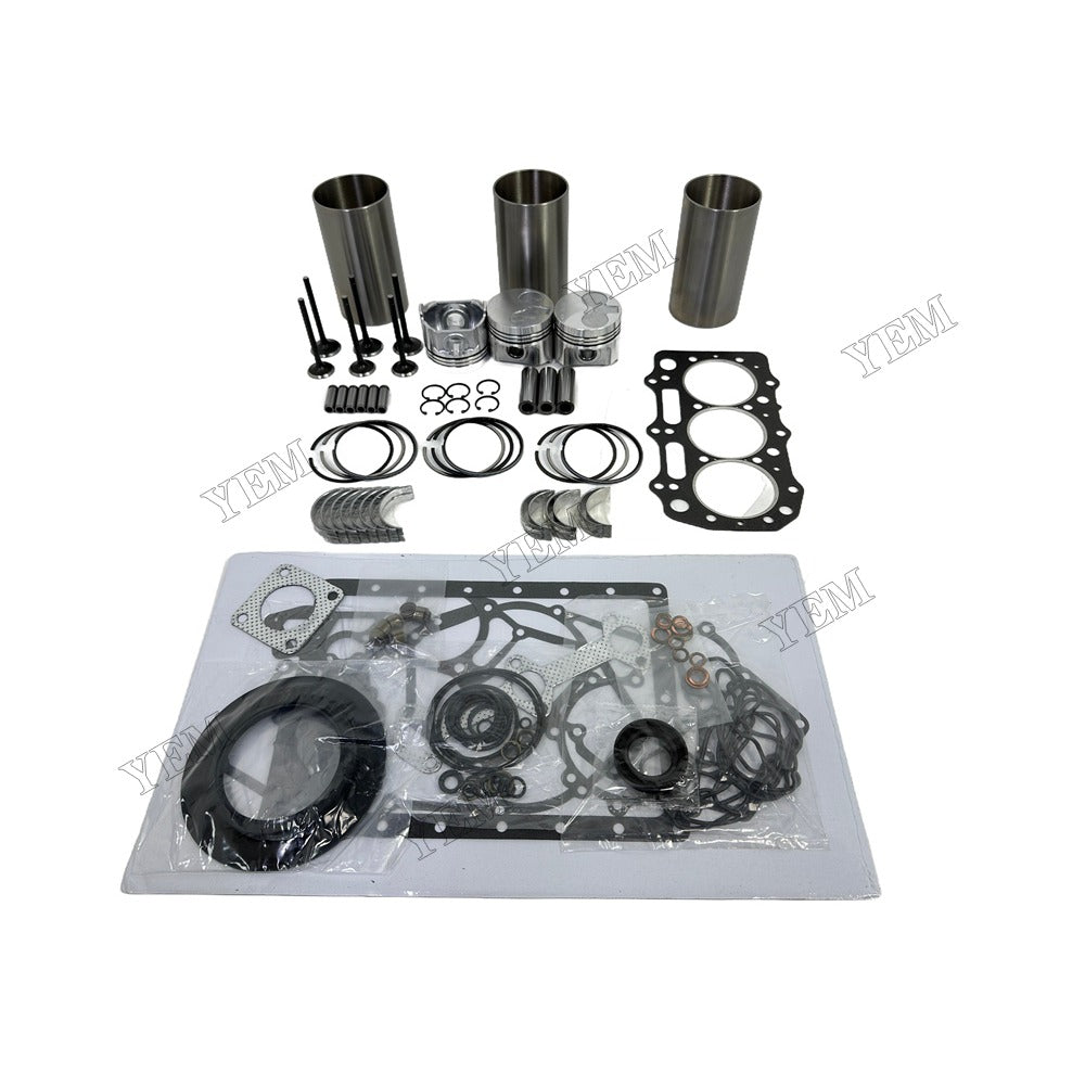 Engine Overhaul Kit Main And Rod bearings Gasket Set Valve Guide For Perkins S773L Engine Foe Shibaura