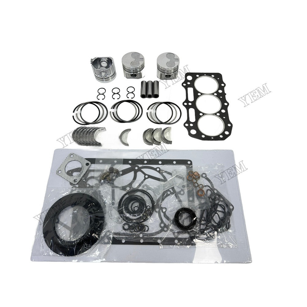Piston With ring set Gasket kit main and connecting rod bearings Set For Perkins S773L Engine