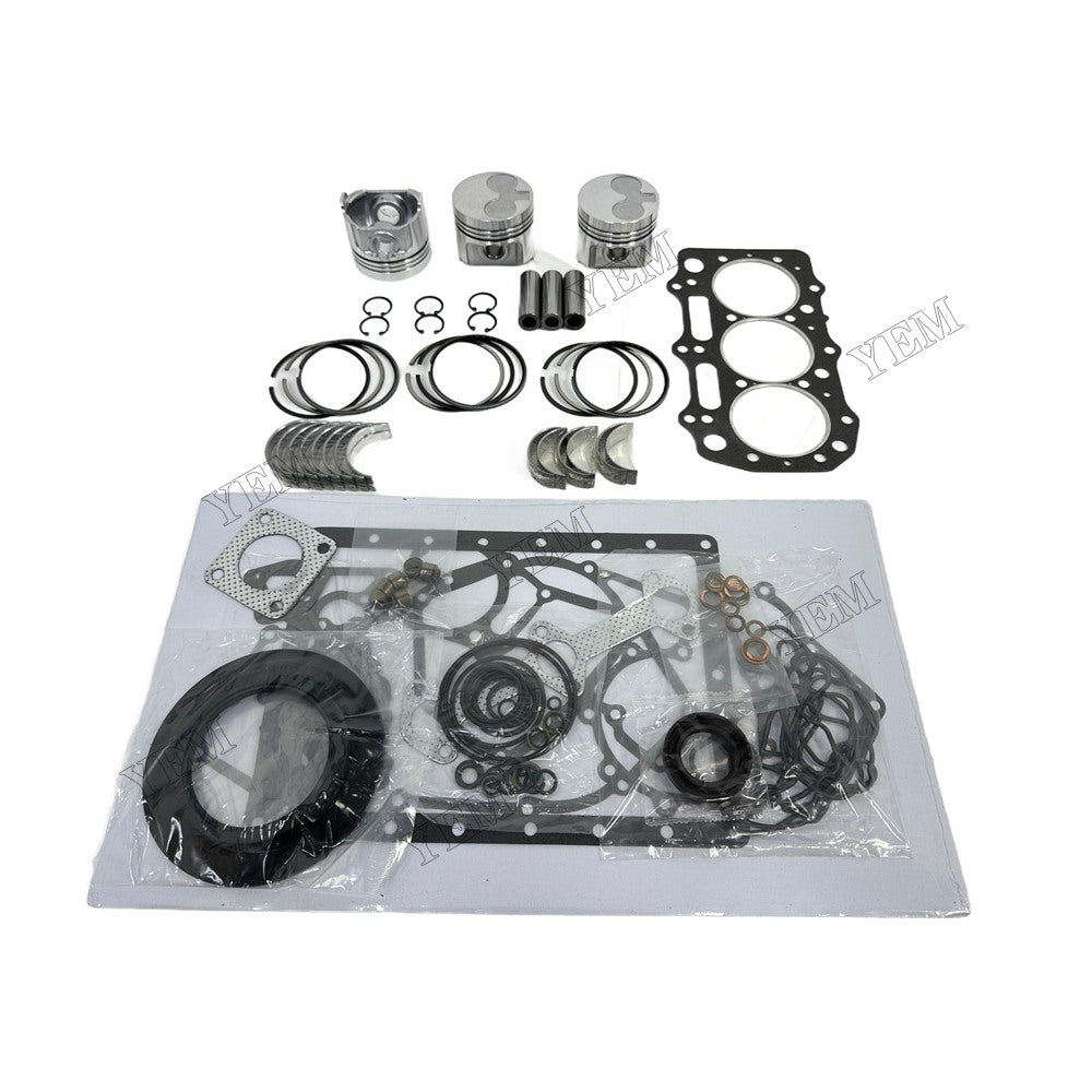 403D-11 Piston and piston ring set Gasket kit main and connecting rod bearings For Perkins