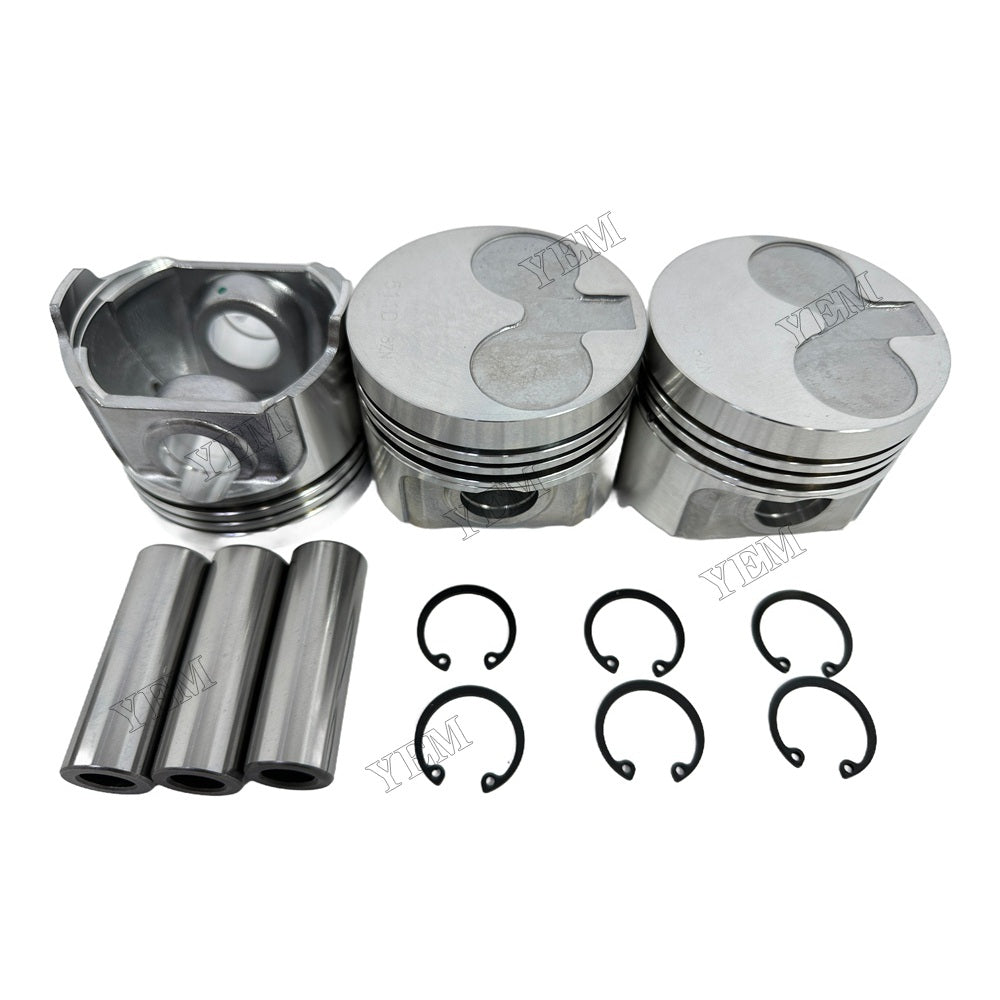 Piston and piston ring set For Perkins S773L Engine Foe Shibaura