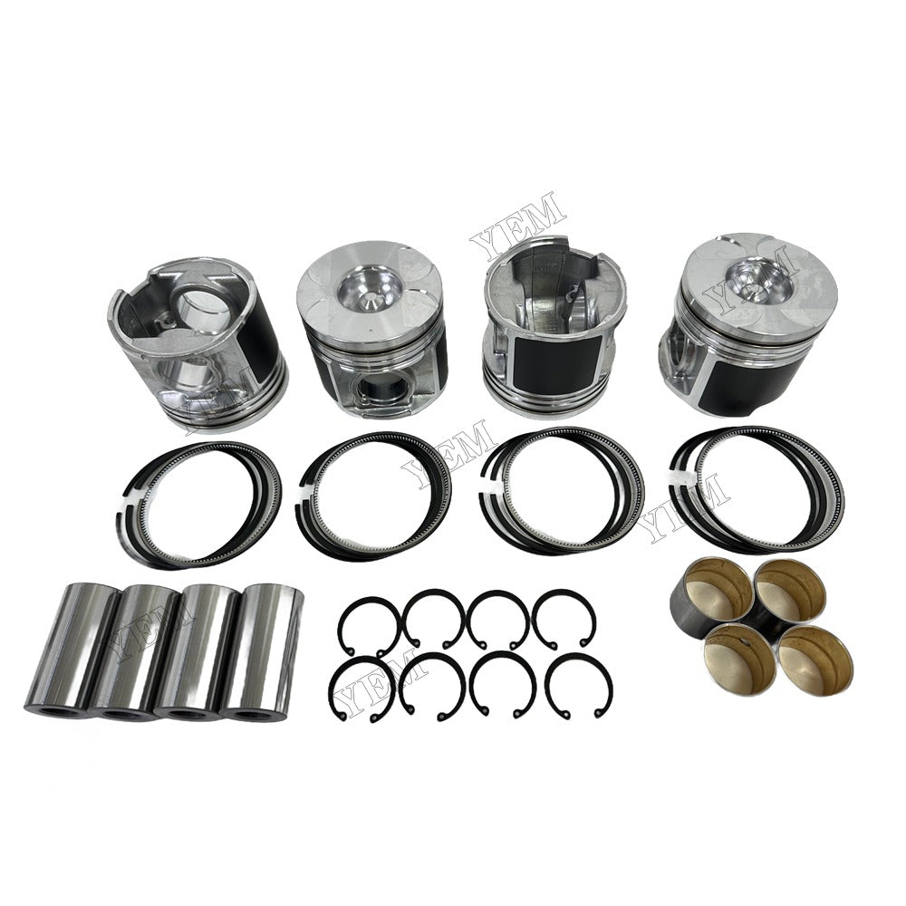 Piston and piston ring set For Toyota 2KD Engine
