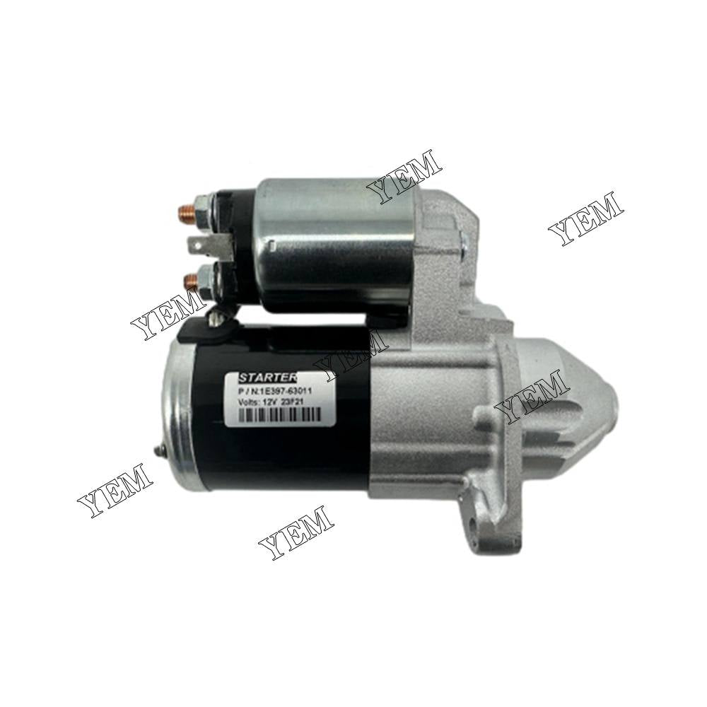 YEM Parts Starter 1E397-63011 for Kubota Z402 Engine Z482 185086820 12V
