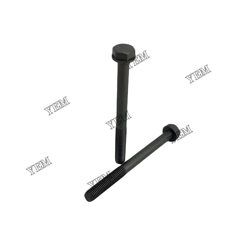YEM Parts 15X 5090090360 Cylinder Head Bolt For Isuzu 3AB1 Iseki TS3510 TS4510 tractor For Isuzu