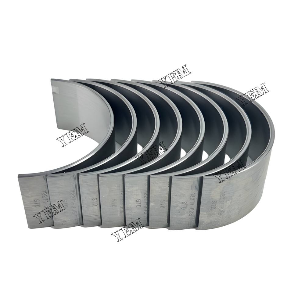 YEM Parts Connecting rod Bearings + Main bearing For ISUZU NPR NQR 3.9L 4BD2 9-12271-608-0