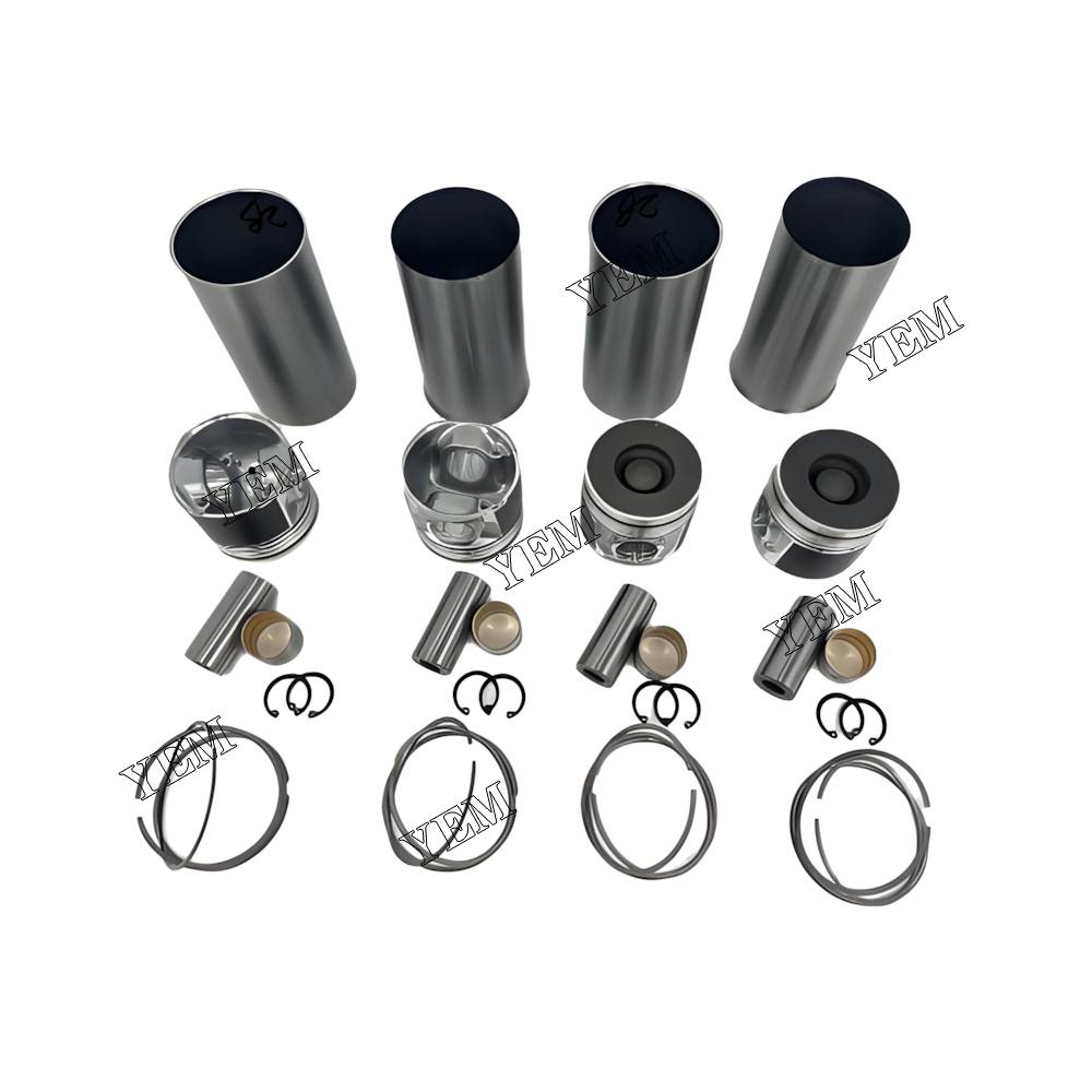 YEM Parts 4X Cylinder Liner Kit For Isuzu 4JK1 diesel engine spare parts