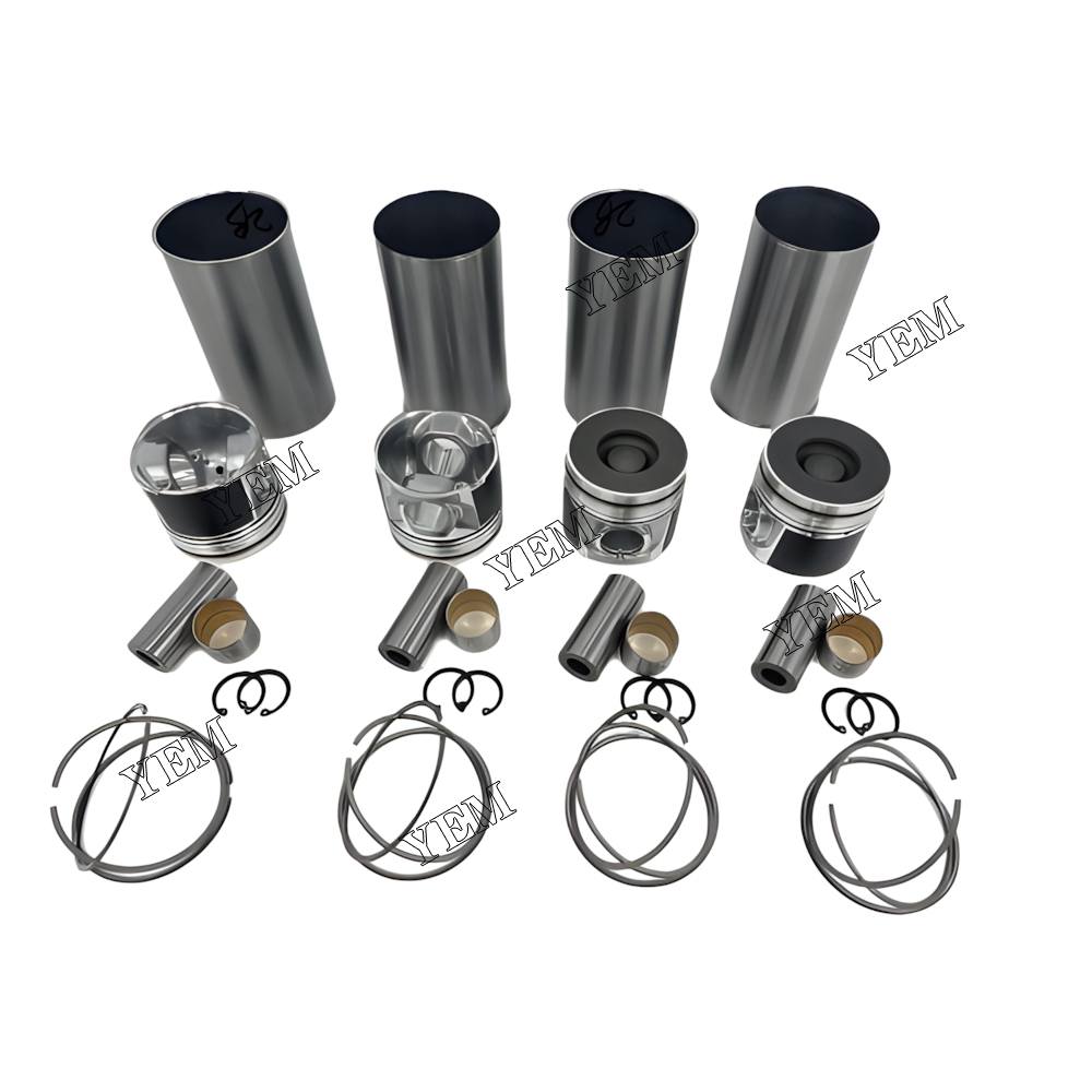 YEM Parts 4X Cylinder Liner Kit For Isuzu 4JK1 diesel engine spare parts For Isuzu