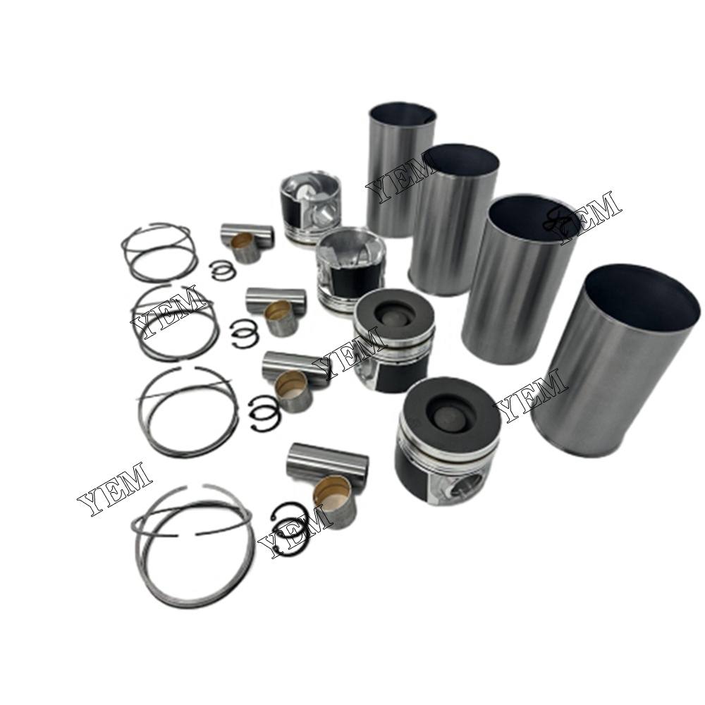 YEM Parts 4X Cylinder Liner Kit For Isuzu 4JK1 diesel engine spare parts For Isuzu