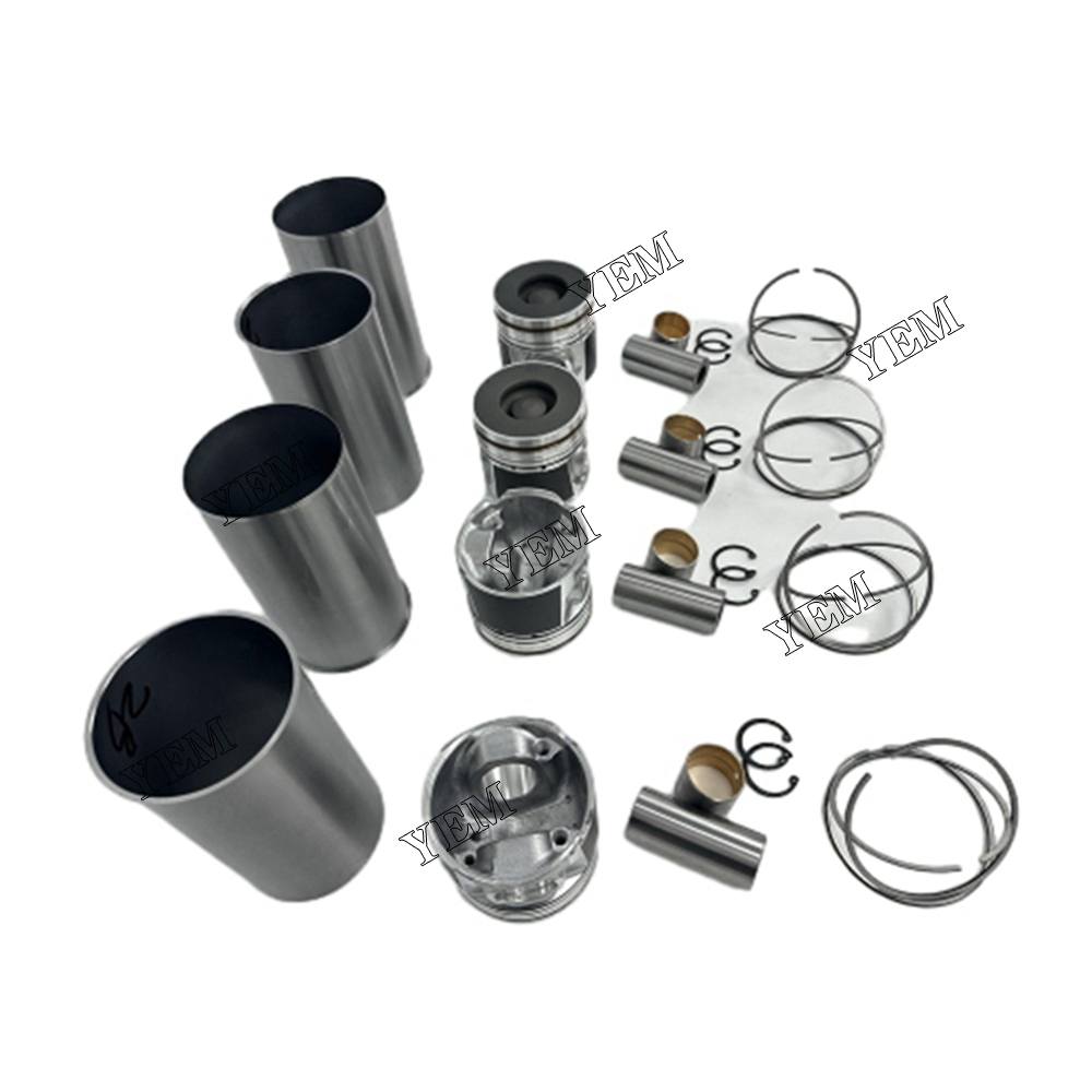 YEM Parts 4X Cylinder Liner Kit For Isuzu 4JK1 diesel engine spare parts For Isuzu