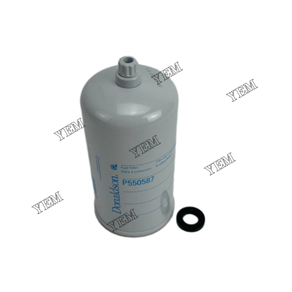 YEM Parts P550587 Donaldson Fuel Filter Water Separator Spin-On (Replaces 87803194)
