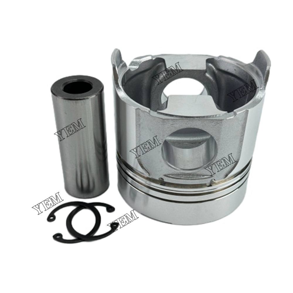 YEM Parts 4X Piston Kit 100mm For Yanmar 4TN100 crawler excavator Engine For Yanmar