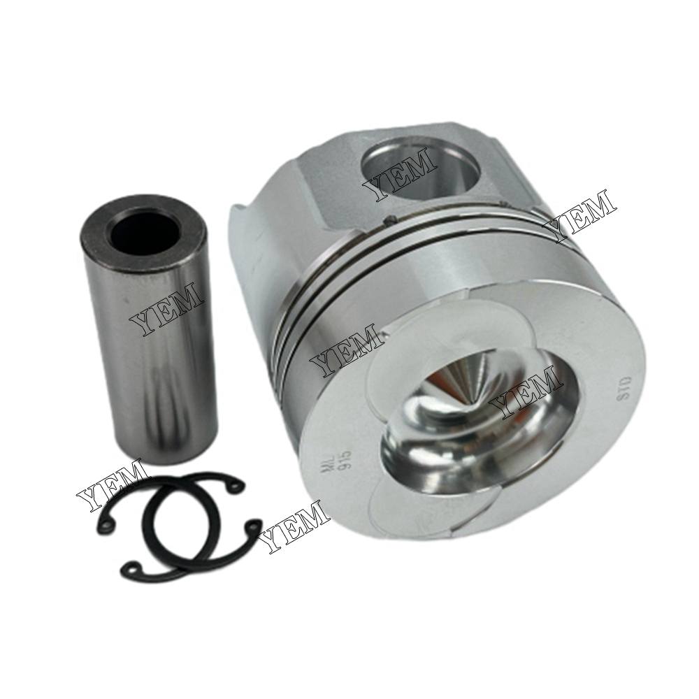 YEM Parts 4X Piston Kit 100mm For Yanmar 4TN100 crawler excavator Engine For Yanmar