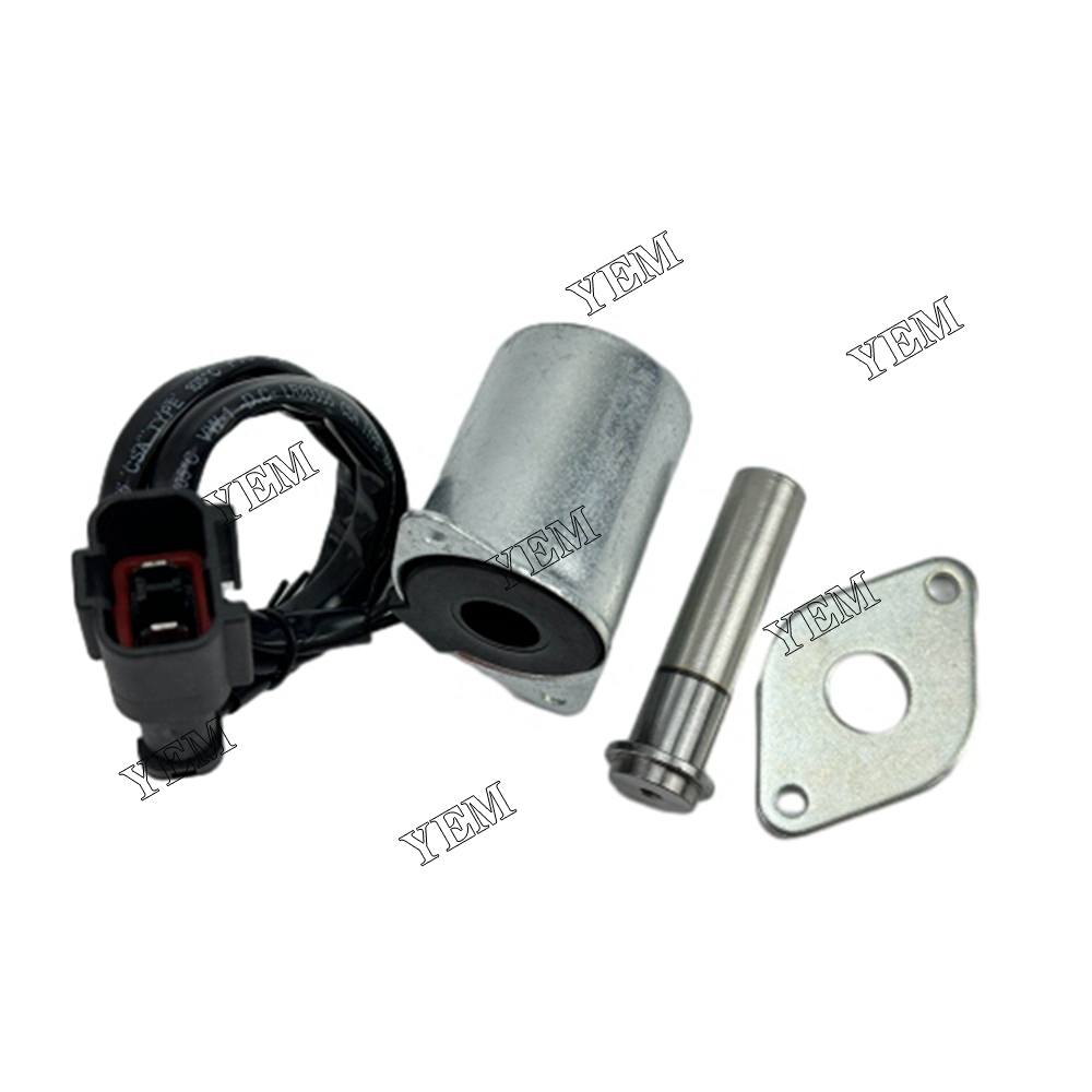 YEM Parts 206-60-51130 206-60-51131 Solenoid Valve For Komatsu 6D102 compressor Engine For Komatsu