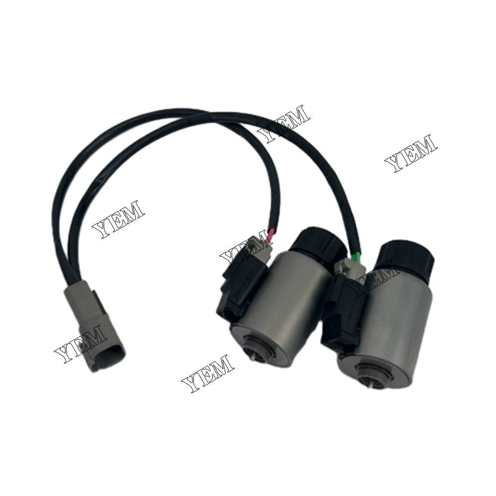 YEM Parts 1 Pc Solenoid Valve UC4020757708 UC1026011625 For WA320 WA380 Loader Excavator