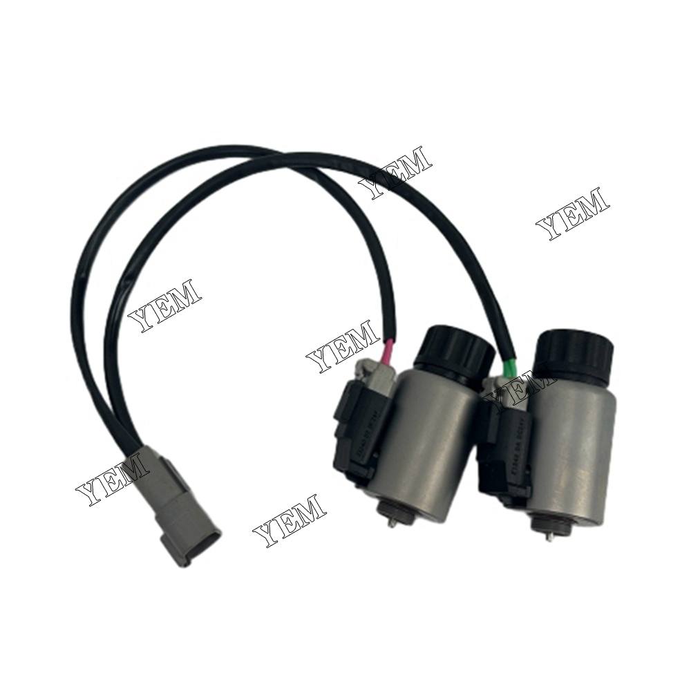 YEM Parts 1 Pc Solenoid Valve UC4020757708 UC1026011625 For WA320 WA380 Loader Excavator For Komatsu