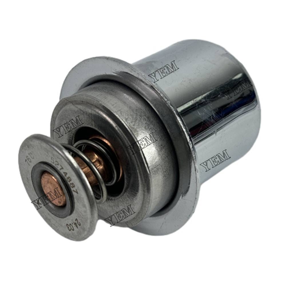 YEM Parts 5274887 Pack of 1 THERMOSTAT Suitable For Cummins 6CT8.3 For Cummins
