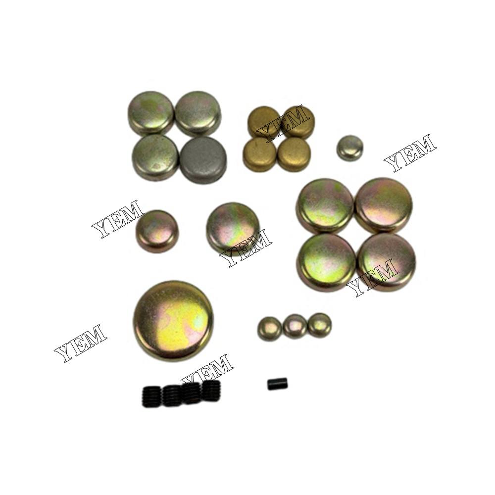 YEM Parts Full Car Water Plug For Cummins B3.3 6510 6410 307 460 5303 5310 4210 tractor