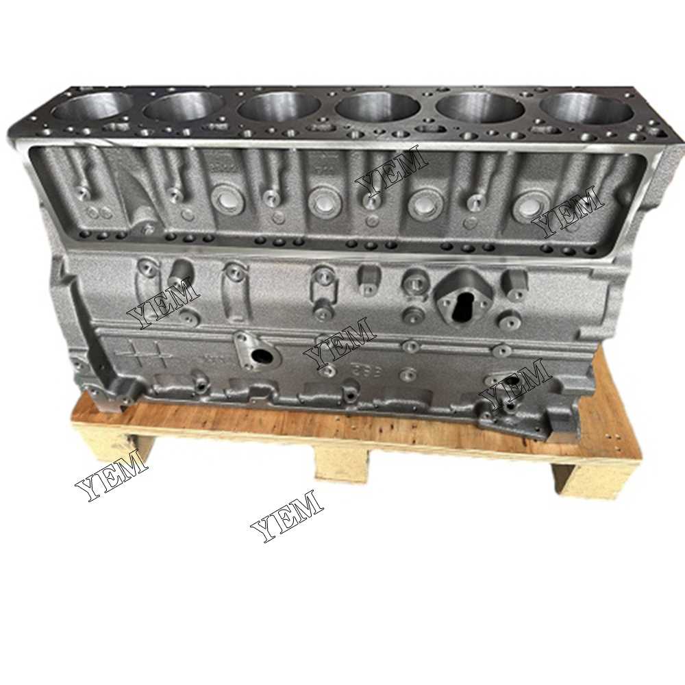 YEM Parts Cylinder Block For Cummins QSB5.9 Linde H 160/1200 D Blade forklift Engine For Cummins