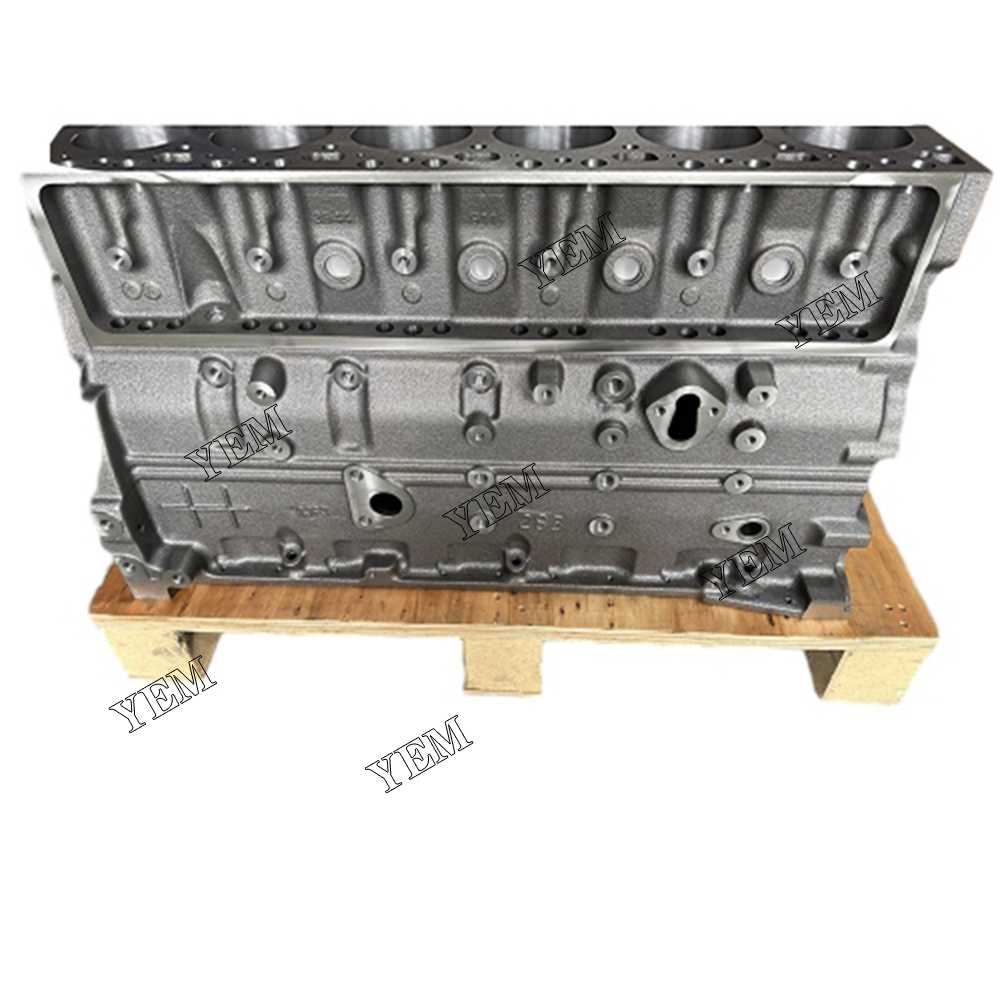 YEM Parts Cylinder Block For Cummins QSB5.9 Linde H 160/1200 D Blade forklift Engine For Cummins