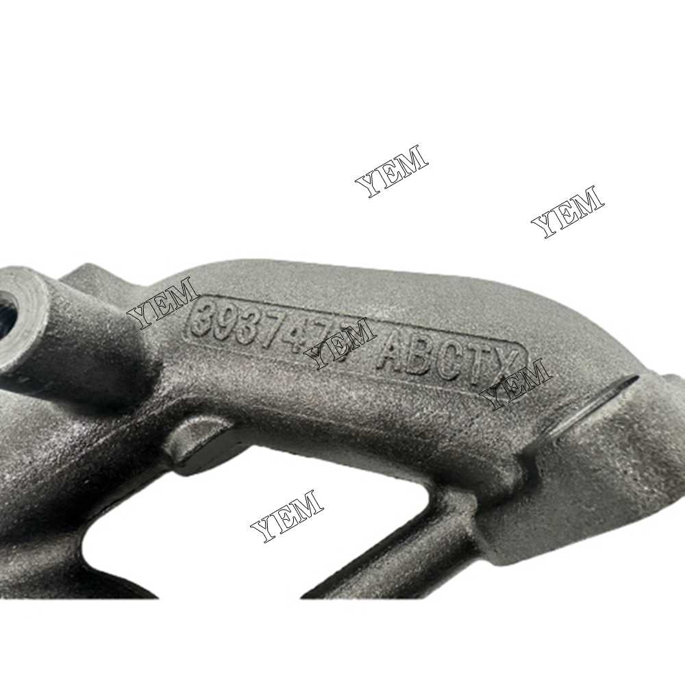 YEM Parts 3937477 Exhaust Manifold For Cummins QSL9 Hyundai R 380 LC-9 A excavator Engine For Cummins