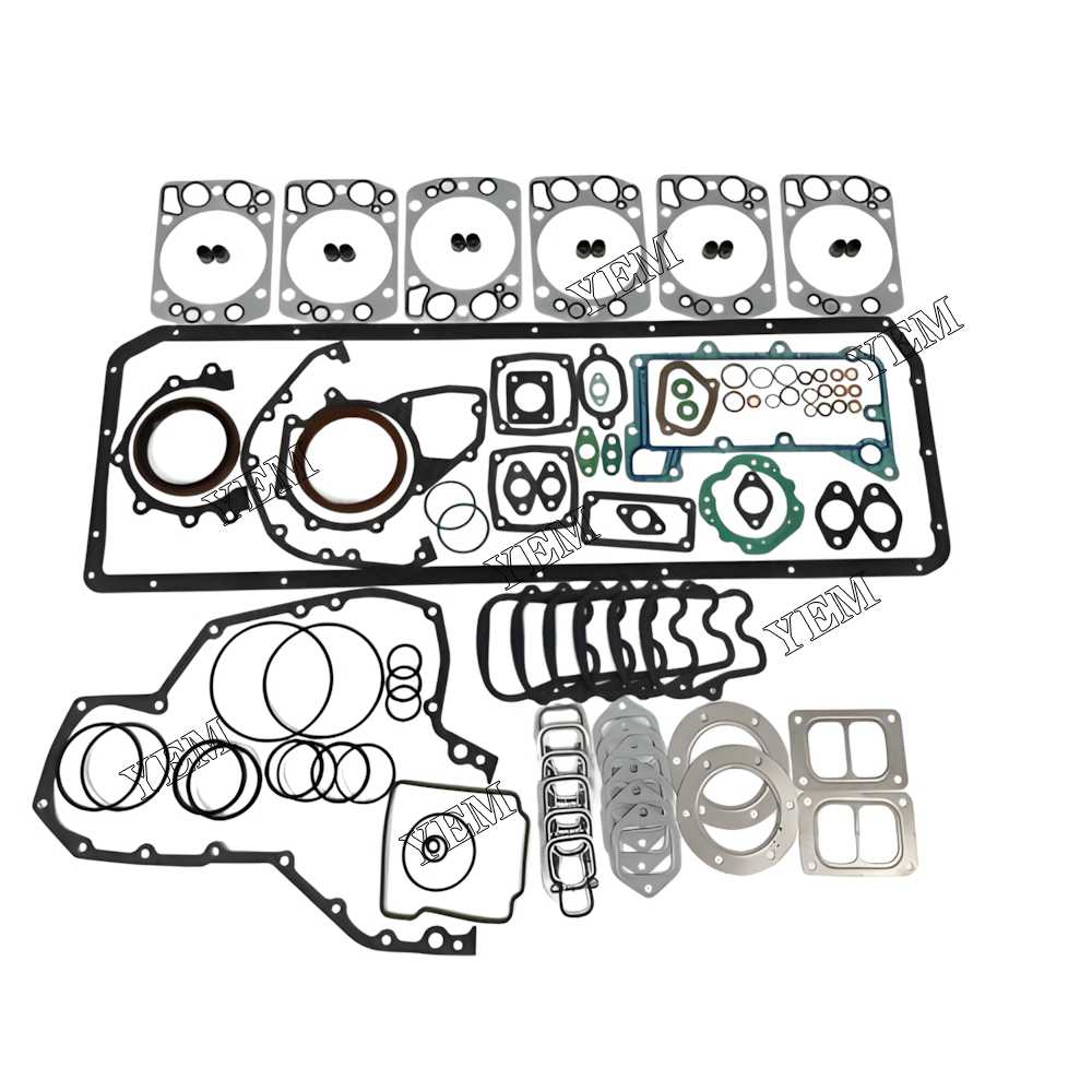 YEM Parts Full Gasket Kit For Doosan D2876 excavator diesel engine