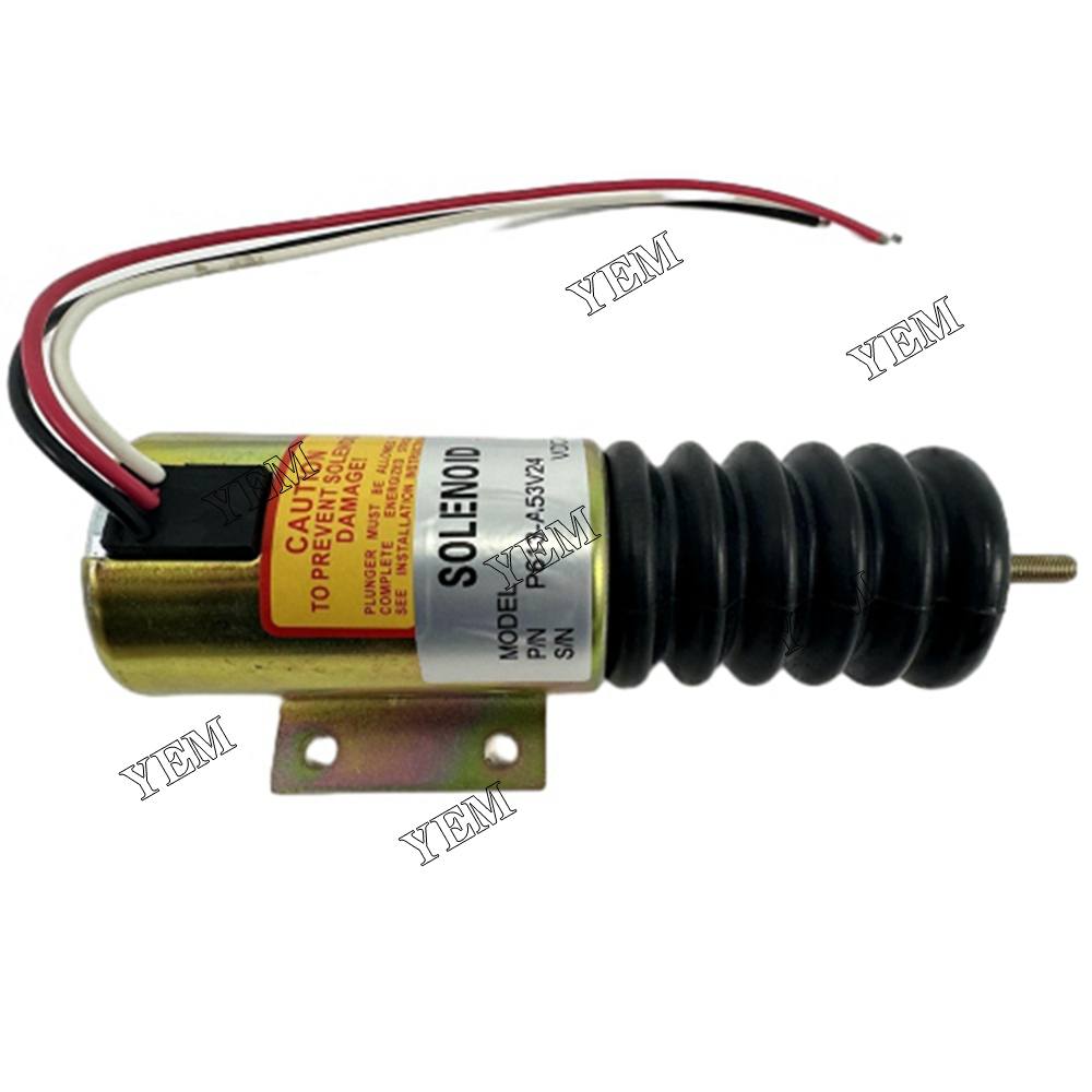 YEM Parts 24V Solenoid 307-5598 for CAT 3204 3304 3304B 3306 3306B 3406 3406B E330B E330C For Caterpillar