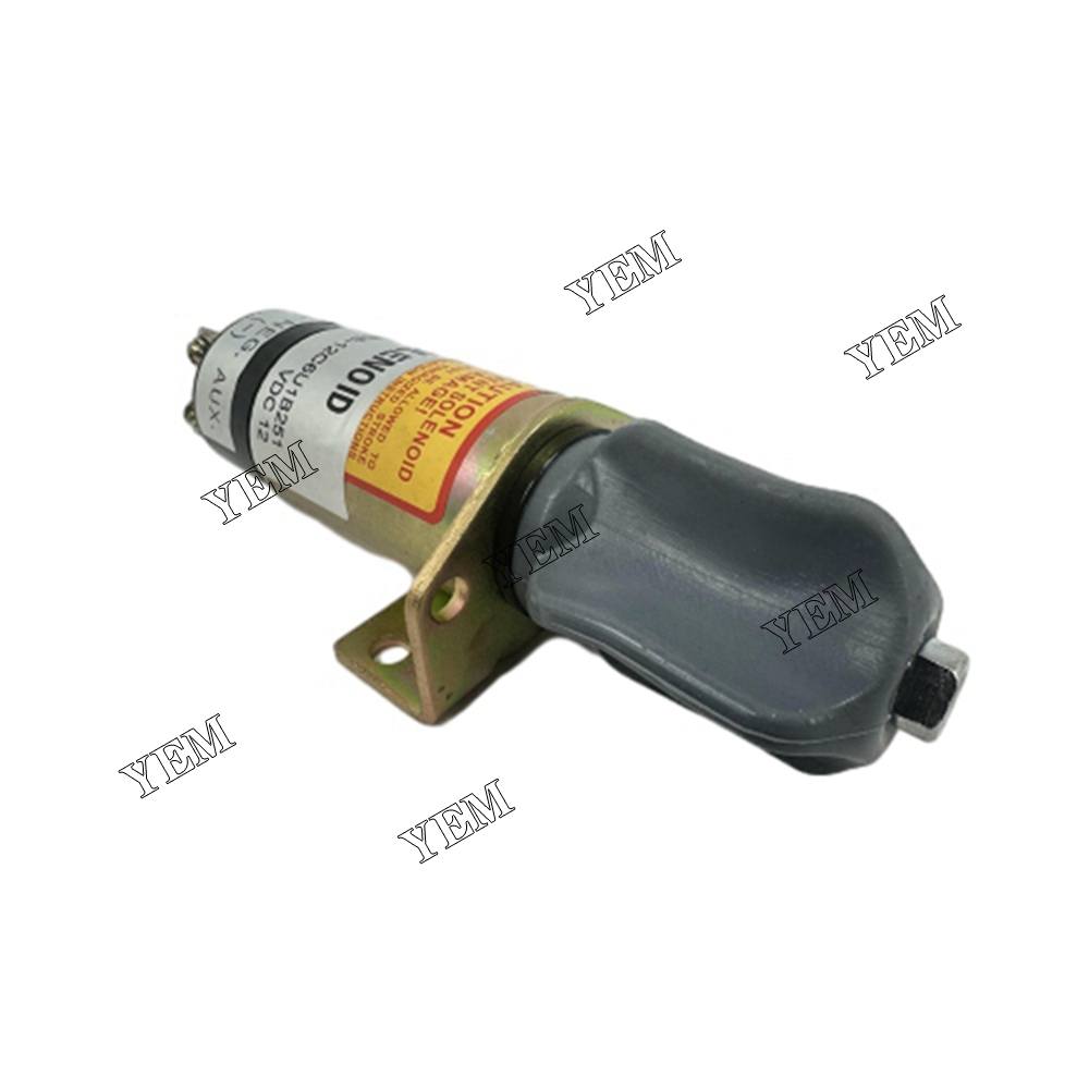 YEM Parts 1502ES-12C6U1B2S1 SA-3398 1502 12V Shutoff Solenoid Valve For Bobcat Engine NEW YEMPARTS