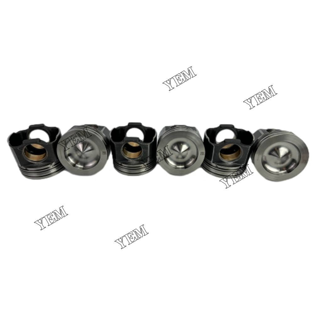 YEM Parts 6X RE529264 Piston std size 118.3mm For John Deere 6091 Engine