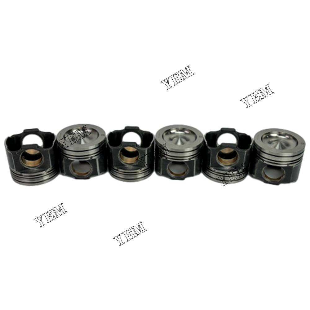YEM Parts 6X RE529264 Piston std size 118.3mm For John Deere 6091 Engine For John Deere