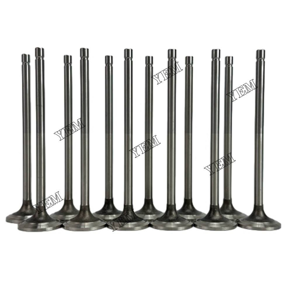 YEM Parts R520224 Intake & Exhaust Valve For John Deere 6090 Engine (Fit For One Engine) For John Deere