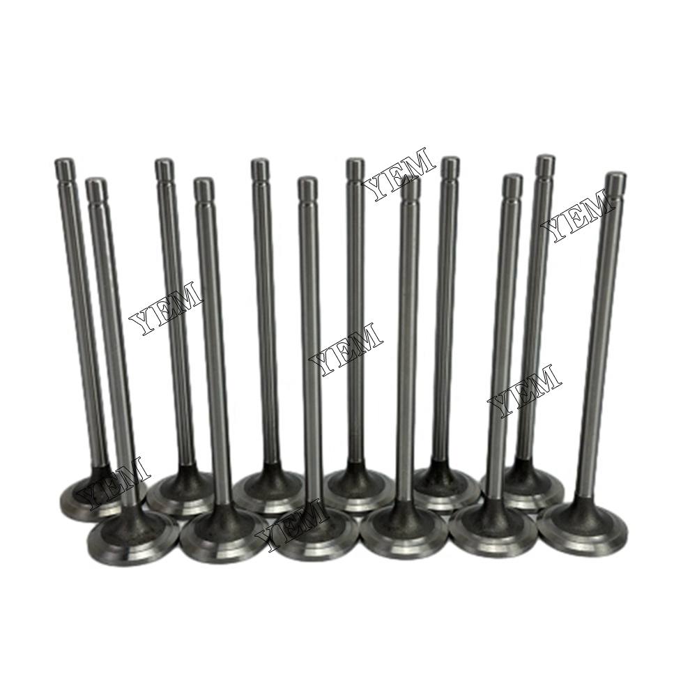 YEM Parts R520223 Intake & Exhaust Valve For John Deere 6090 Engine (Fit For One Engine)