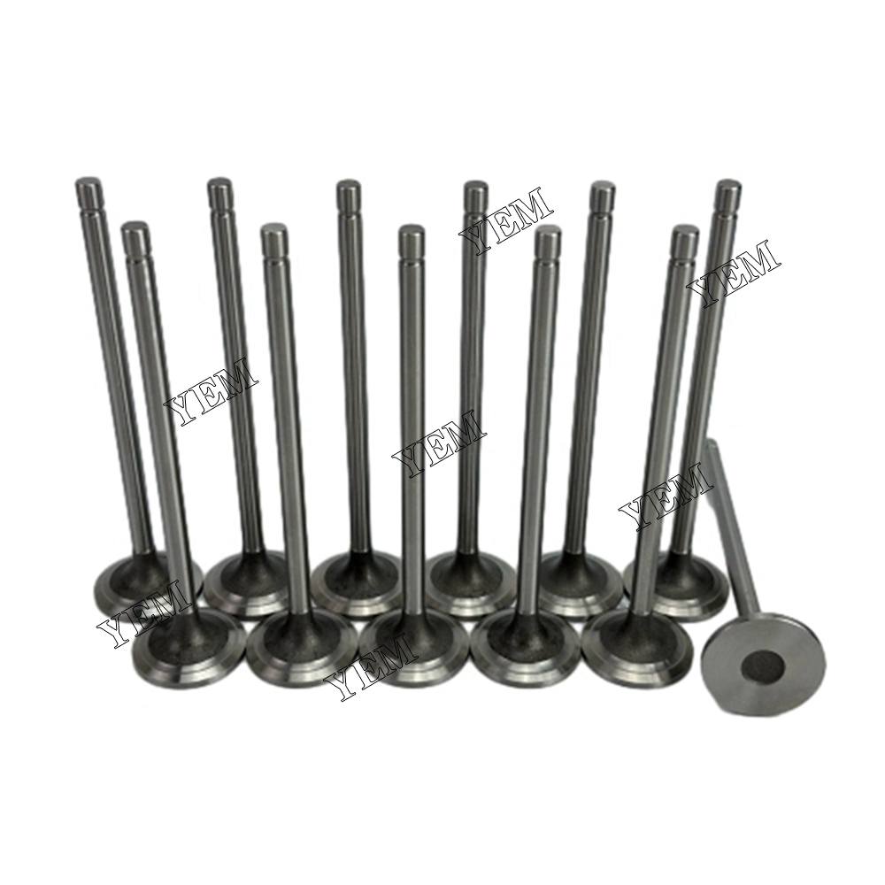 YEM Parts R520223 Intake & Exhaust Valve For John Deere 6090 Engine (Fit For One Engine) For John Deere