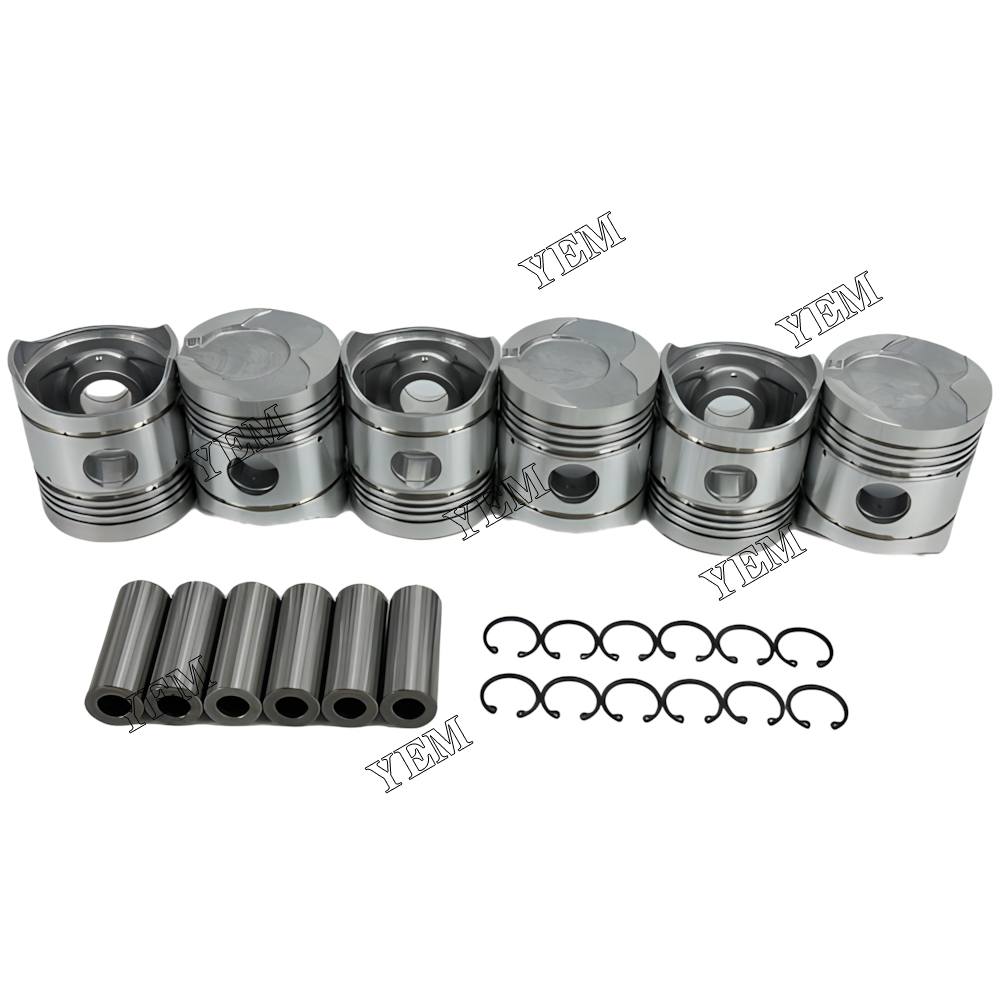 YEM Parts 6X 13216-1120 Piston STD 90mm For Hino DM100 heavy truck Engine