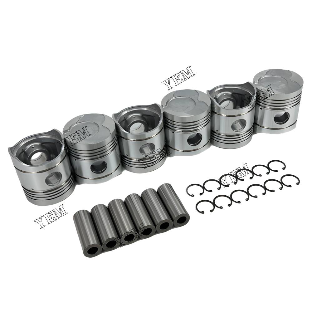 YEM Parts 6X 13216-1120 Piston STD 90mm For Hino DM100 heavy truck Engine For Hino