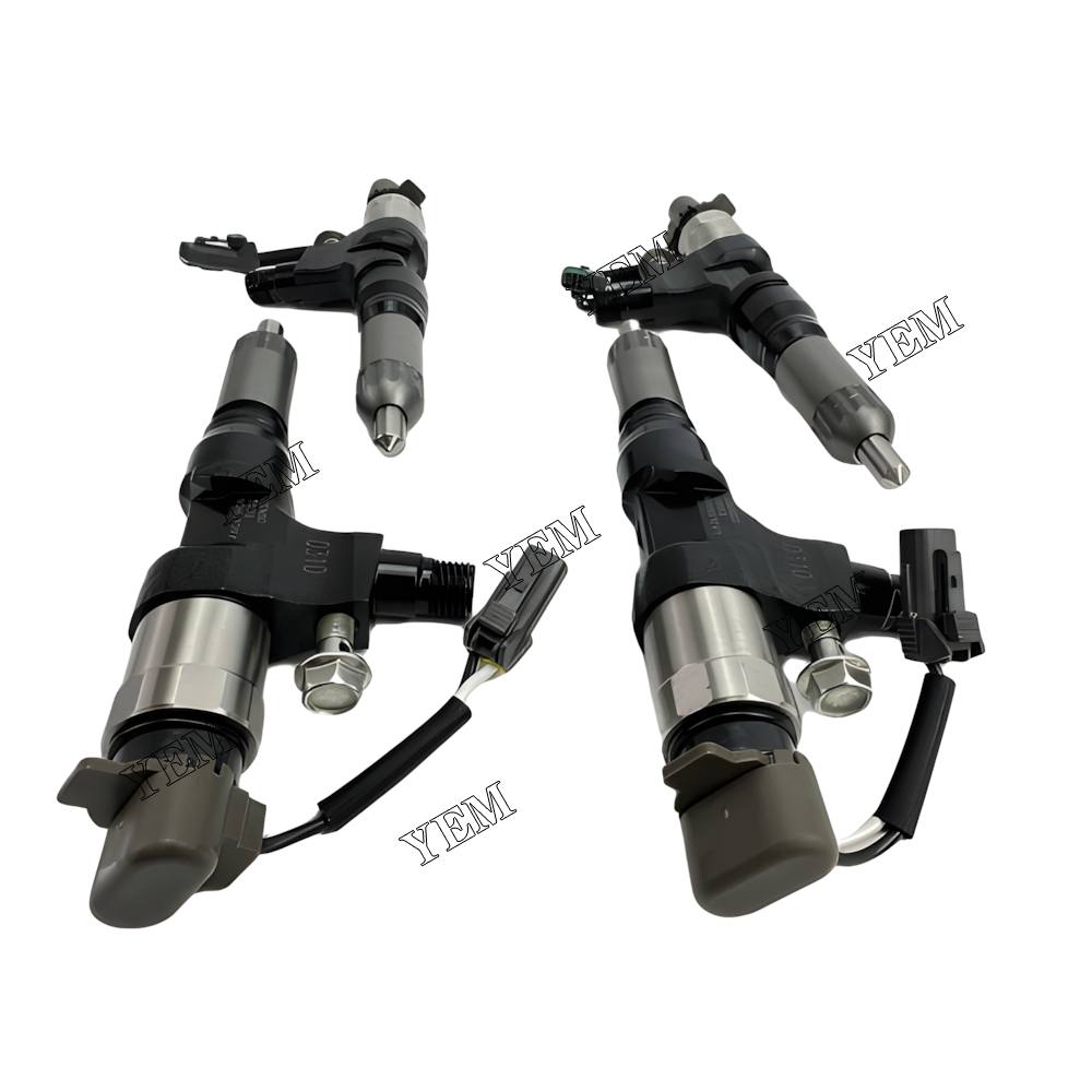 YEM Parts 4X 095000-5993 Fuel Injector For Hino J05D diesel engine spare parts For Hino